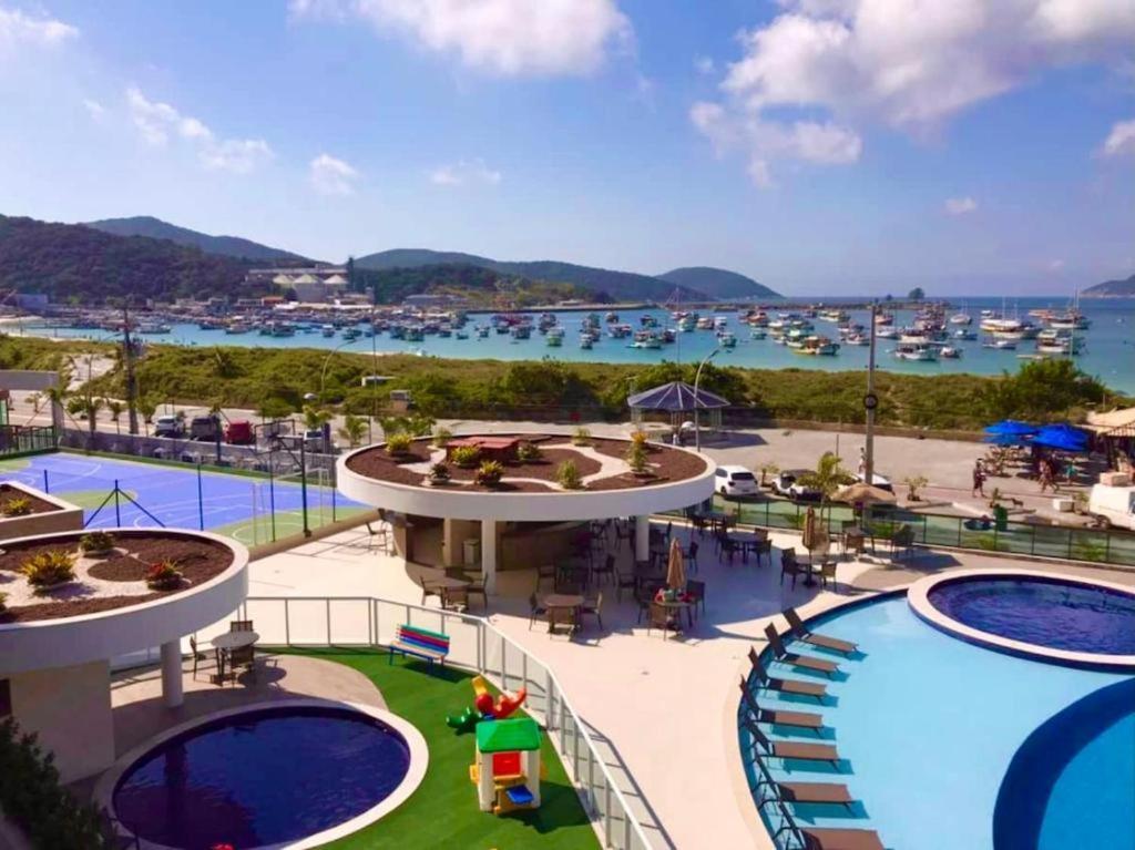 Cobertura Pe Na Areia Com Piscina Privativa E Vista Mar Na Praia Dos Anjos, Arraial Do Cabo, Para Ate 8 Pessoas Zewnętrze zdjęcie
