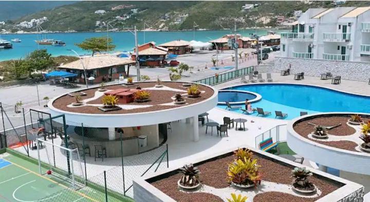 Cobertura Pe Na Areia Com Piscina Privativa E Vista Mar Na Praia Dos Anjos, Arraial Do Cabo, Para Ate 8 Pessoas Zewnętrze zdjęcie