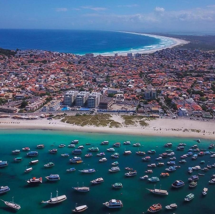 Cobertura Pe Na Areia Com Piscina Privativa E Vista Mar Na Praia Dos Anjos, Arraial Do Cabo, Para Ate 8 Pessoas Zewnętrze zdjęcie